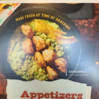 Don Papa Grande - Advertised guacamole con camarones - Mexican Near Me - Chester, Virginia