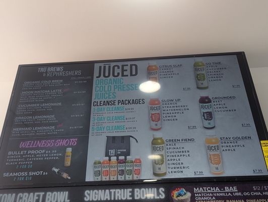 Menu photo 6 Trū Bowl Corona, CA