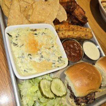 BJ's Restaurant & Brewhouse - Brewhouse sampler - American Near Me - San Bruno, California BJ's Restaurant & Brewhouse - Brewhouse sampler - American Near Me - San Bruno, California