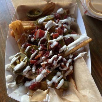SouthEnd Brewing - Loaded fries - Breweries Near Me - Greensboro, North Carolina