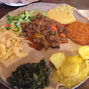 Keren Restaurant - Keren Special with beef - Ethiopian Near Me - Washington, DC, District of Columbia