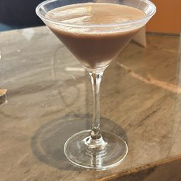 Drinking a chocolate Martini while I wait for room to be ready Drinking a chocolate Martini while I wait for room to be ready