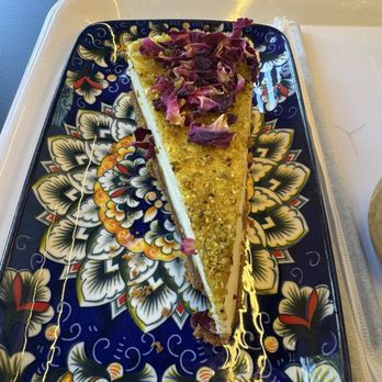 Sana'a Cafe - Pistachio cheesecake - Cafes Near Me - Redwood City, California Sana'a Cafe - Pistachio cheesecake - Cafes Near Me - Redwood City, California