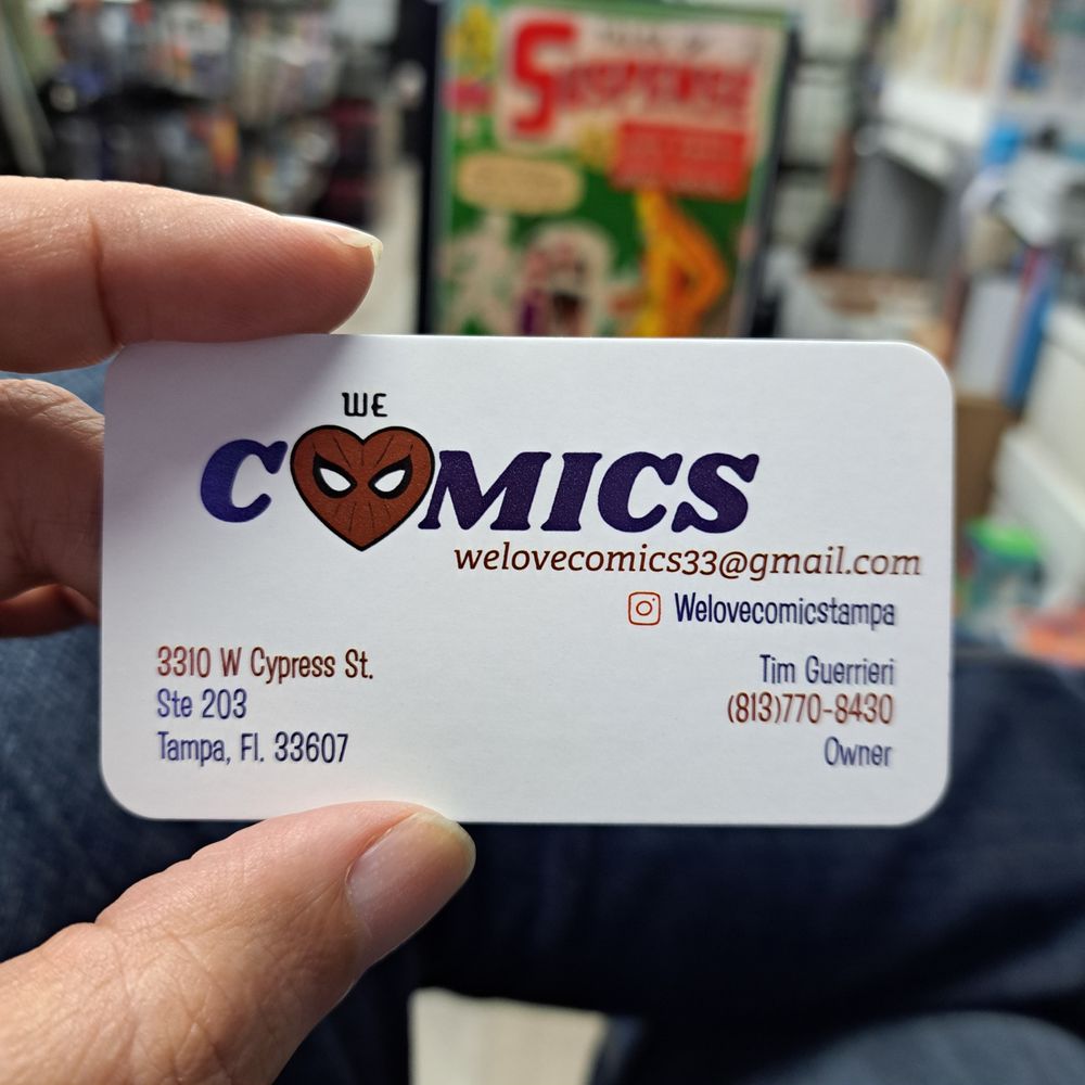 We Love Comics Logo