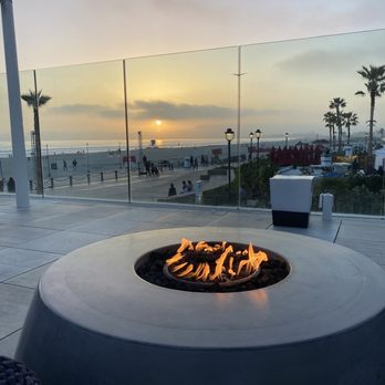 Hotel del Coronado, Curio Collection by Hilton - Fire pits at the Sun Deck bar. - Coronado, CA
