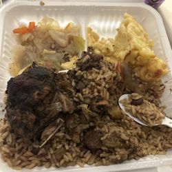 Island Mix Restaurant - Jerk Chicken Dinner