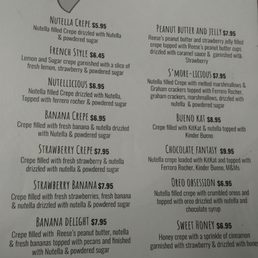 Affordable yummy crepes Affordable yummy crepes