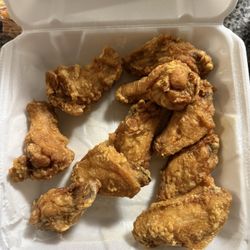 10 Fried Chicken Wings