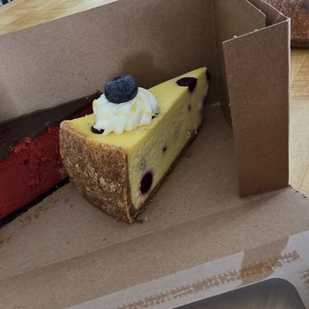 Nantucket Baking Company - Lemon Blueberry cheesecake and Red Velvet cheesecake - Bakeries Near Me - Grand Rapids, Michigan Nantucket Baking Company - Lemon Blueberry cheesecake and Red Velvet cheesecake - Bakeries Near Me - Grand Rapids, Michigan
