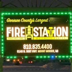 The Fire Station Wellness - Nice sign..