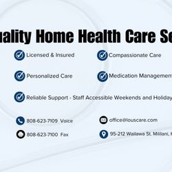 Lou's Quality Home Healthcare Services - Https://www.facebook.com/lousqualityhomehealthcareservices/