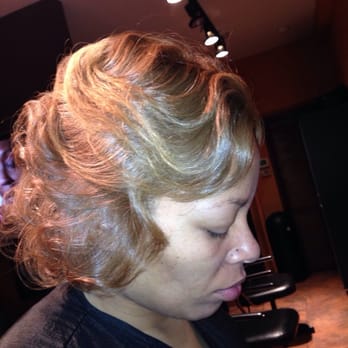A'nu Salon & Spa - All natural with a base color and highlights by Lalitha - Hair Salons Near Me - Chicago, Illinois