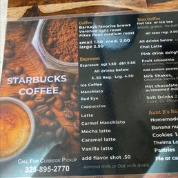 menu and prices menu and prices