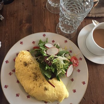 Le Sel Bistro - Parisienne Omelette (jambon & gruyere filled). - Breakfast & Brunch Near Me - Tacoma, Washington