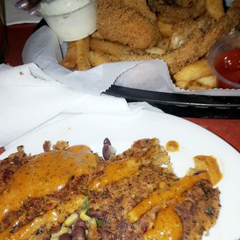 Park Place Restaurant - The salmon croquette and Whiting fish with fries. The sauce they use is spicy but really good. - American Near Me - Cincinnati, Ohio