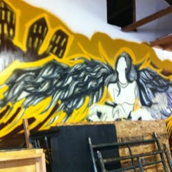 Maywood Boxing Club - Side of gym located between the restrooms.