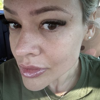 Lash Addict Studio - Clearwater - Lashes after the were all fixed up. - Eyebrow Services Near Me - Clearwater, Florida