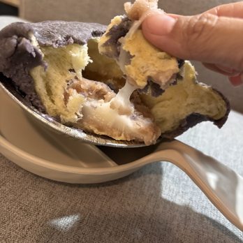 85°C Bakery Cafe-Irvine - The mochi pull and texture is EVERYTHING - Coffee & Tea Near Me - Irvine, California