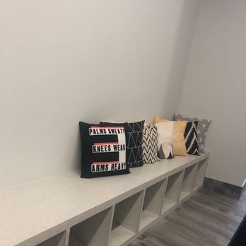 GrooveRyde -- Shaker Heights - Cute waiting area with storage cubbies for your shoes, etc. - Yoga Near Me - Shaker Heights, Ohio GrooveRyde -- Shaker Heights - Cute waiting area with storage cubbies for your shoes, etc. - Yoga Near Me - Shaker Heights, Ohio