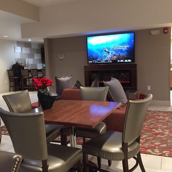 Ramada - Nice big tv and fireplace in breakfast area. - Hotels Near Me - Golden Valley, Minnesota Ramada - Nice big tv and fireplace in breakfast area. - Hotels Near Me - Golden Valley, Minnesota