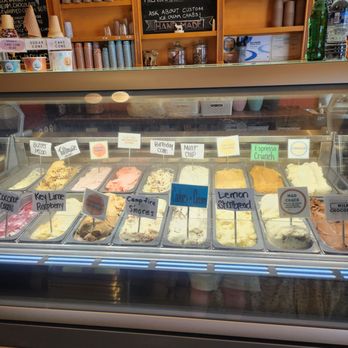 Nina's Waffles & Ice Cream - Ice cream selections. - Ice Cream & Frozen Yogurt Near Me - Doylestown, Pennsylvania
