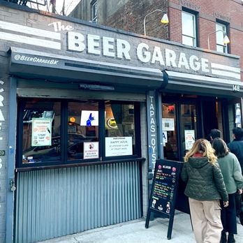 The Beer Garage - Entrance - Beer Bar Near Me - Brooklyn, New York
