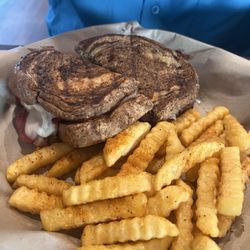 Fire & Food - Reuben and Fries - yes it was that good!