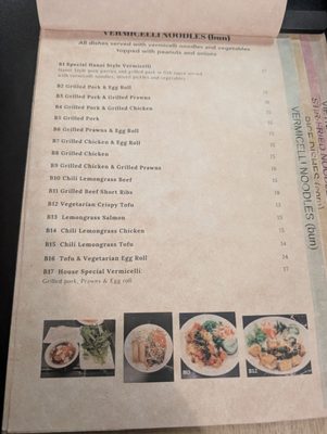 Menu photo 7 Pho Mignon Kirkland, WA