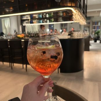 Saverina - Blueberry Limoncello Spritz - so refreshing and tastes like summer! Can't wait to go back for more! - New American Near Me - Denver, Colorado