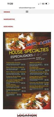 Menu photo 2 Salsa & Beer Los Angeles, CA