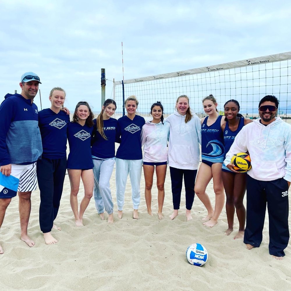 Elite Beach Volleyball Logo