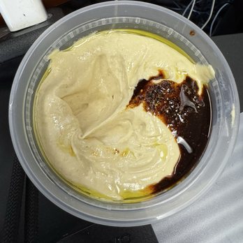 Mediterranean Kebab - Hummus (I added chili sauce to it) - Turkish Near Me - Burlingame, California Mediterranean Kebab - Hummus (I added chili sauce to it) - Turkish Near Me - Burlingame, California