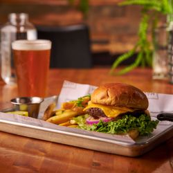 Madison Social - So Classic Burger is so good and 50% off every monday
