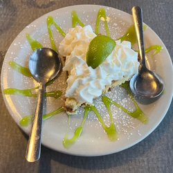 Railroad Seafood & Brewery - Homemade Key Lime Pie
