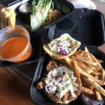 Stone Creek Bistro - Chicken Sandwich, Tomato Bisque, Romaine Salad - New American Near Me - Blue Jay, California Stone Creek Bistro - Chicken Sandwich, Tomato Bisque, Romaine Salad - New American Near Me - Blue Jay, California