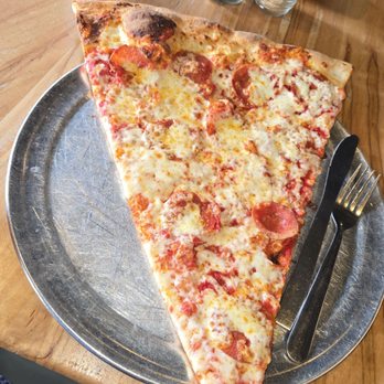 Lazy Moon - Tomato-Base Cheese Slice added pepperoni. - Pizza Near Me - Maitland, Florida