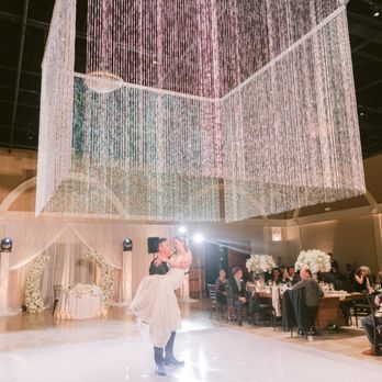DLux Events Co - White dance floor for our first dance! - Party Equipment Rentals Near Me