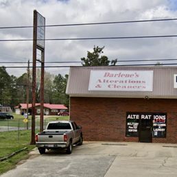 Exterior outside entrance of Darlene's Alterations & Drycleaners - Exterior - Anniston, Alabama Exterior outside entrance of Darlene's Alterations & Drycleaners - Exterior - Anniston, Alabama