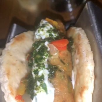 Taverna Veranda - Lobster Gyro.. 1 or the 2 it comes with. Delicious! - Mediterranean Near Me - Edgewater, New Jersey Taverna Veranda - Lobster Gyro.. 1 or the 2 it comes with. Delicious! - Mediterranean Near Me - Edgewater, New Jersey