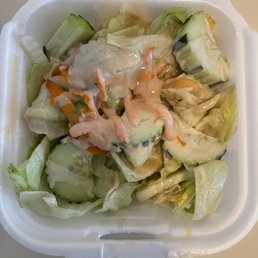 Salad with lunch special Salad with lunch special