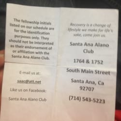 Alano Club of Santa Ana - Description