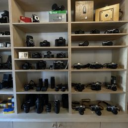 Fantastic selection of vintage cameras!