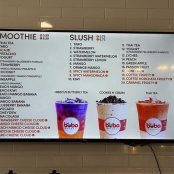 The Boba Ave - Menu - Bubble Tea Near Me - Los Angeles, California