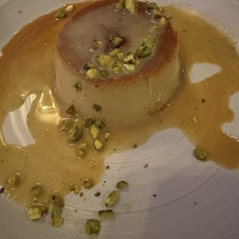 Crudo - Pistachio flan! Delish! - Latin American Near Me - Palm Springs, California Crudo - Pistachio flan! Delish! - Latin American Near Me - Palm Springs, California