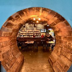 The Dirty Bird Lounge - Very cool entrance!