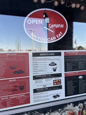Menu photo 1 Samurai Buffalo East Amherst, NY
