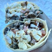 Photo of Lucha Libre Gourmet Taco Shop - San Diego, CA, United States. Surfin' California Burrito.