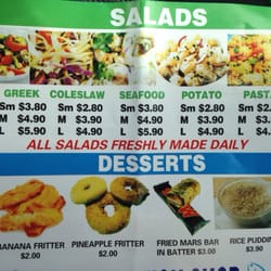 City Hall Fish Shop - Menu page 3