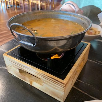 The Basil - Tom Kha (Coconut Soup) delicious - Thai Near Me - Long Beach, California