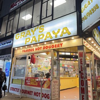 Gray's Papaya - Exterior - Hot Dogs Near Me - New York, New York